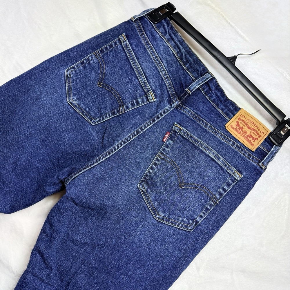 LEVI'S Women's 725 High Rise Boot Cut Dark Wash Jeans W29xL27 EUC Classic